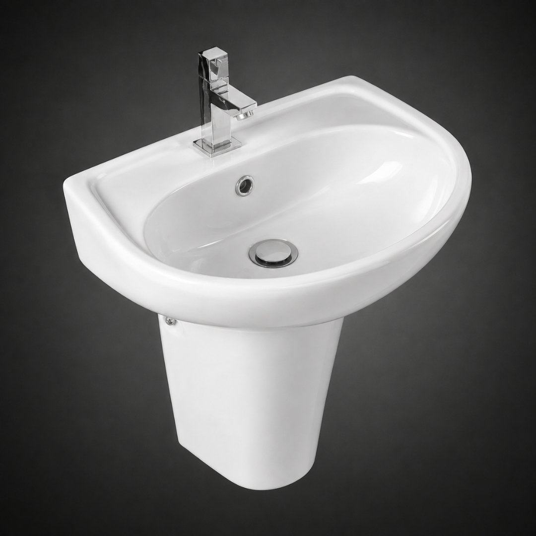 NORMUS Washbasin with Pedestal Wash Basin - My Home Studio